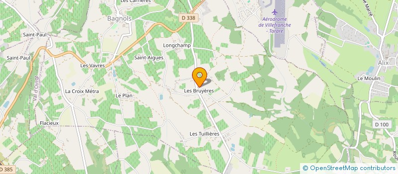 localisation de l'entreprise MONSIEUR THIERRY CIVET  BAGNOLS