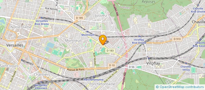localisation de l'entreprise MONSIEUR THIERRY CLAESSENS à VERSAILLES