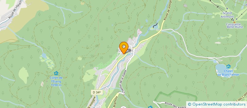 localisation de l'entreprise MONSIEUR THIERRY CLAUDE  LA BRESSE