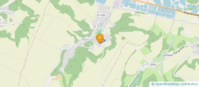 localisation de l'entreprise MONSIEUR THIERRY CLAUDE  PERNANT