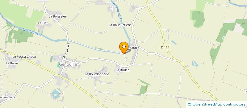 localisation de l'entreprise MONSIEUR THIERRY CLAUZET  MORAGNE