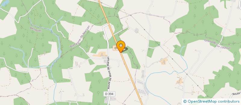 localisation de l'entreprise MONSIEUR THIERRY CLAVE  SAINT-MAURICE-SUR-ADOUR