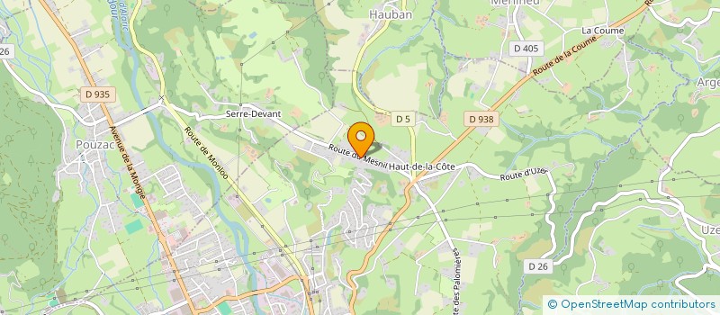 localisation de l'entreprise MONSIEUR THIERRY CLAVERIE  BAGNERES-DE-BIGORRE