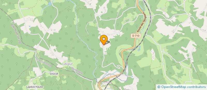 localisation de l'entreprise MONSIEUR THIERRY CLEDARD  LAVAUR