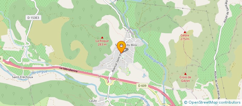 localisation de l'entreprise MONSIEUR THIERRY CLEMENT à LE BOSC