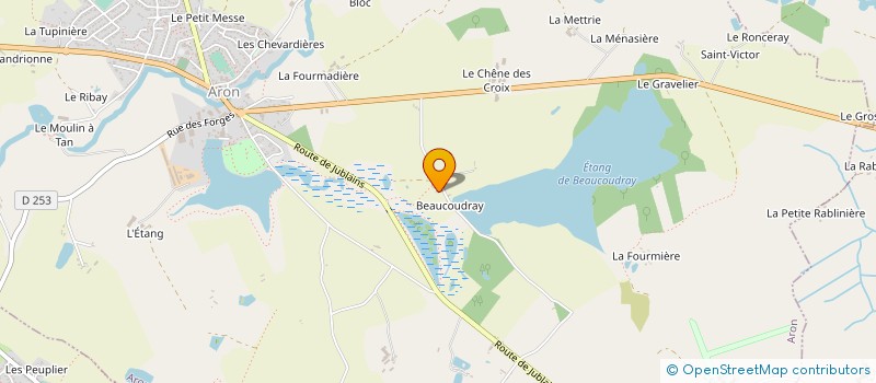 localisation de l'entreprise MONSIEUR THIERRY CLOUARD  ARON