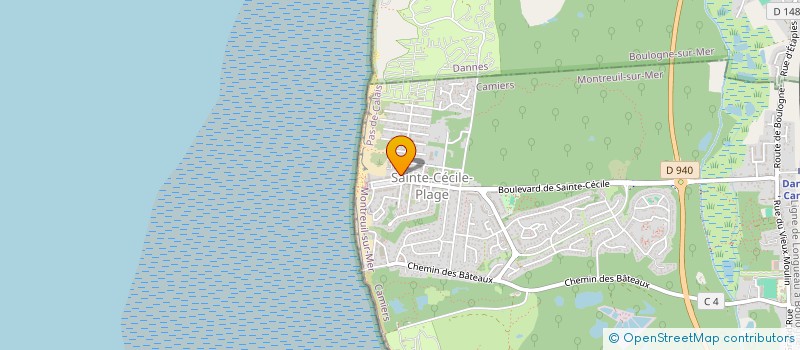 localisation de l'entreprise MONSIEUR THIERRY CODRON  CAMIERS