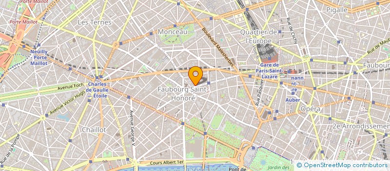 localisation de l'entreprise MONSIEUR THIERRY COHEN  PARIS