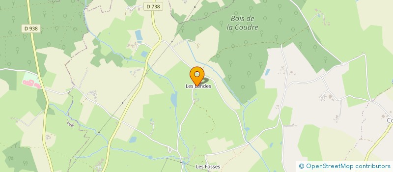 localisation de l'entreprise MONSIEUR THIERRY COINON  LES CHATELIERS