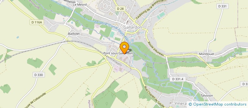 localisation de l'entreprise MONSIEUR THIERRY COLASSE  LA TREMBLADE