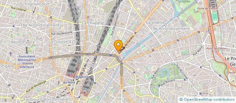 localisation de l'entreprise MONSIEUR THIERRY COLE  PARIS