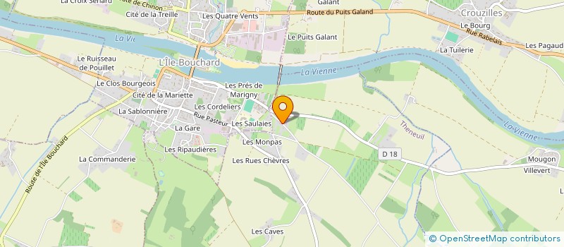 localisation de l'entreprise MONSIEUR THIERRY COLIN  THENEUIL