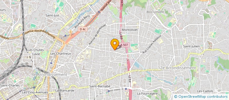 localisation de l'entreprise MONSIEUR THIERRY COLIN à MARSEILLE