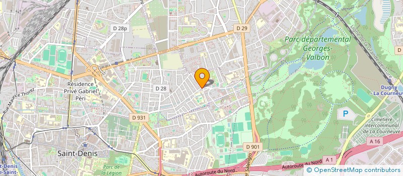 localisation de l'entreprise MONSIEUR THIERRY COLLERY  SAINT-DENIS