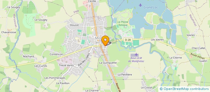 localisation de l'entreprise MONSIEUR THIERRY COLLET à MALAFRETAZ