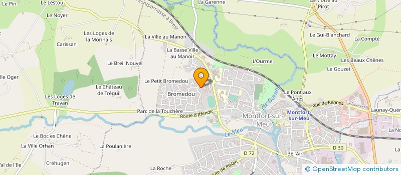 localisation de l'entreprise MONSIEUR THIERRY COLLIN à MONTFORT-SUR-MEU