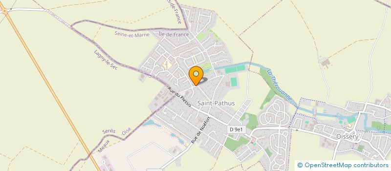 localisation de l'entreprise MONSIEUR THIERRY COLLIN  SAINT-PATHUS