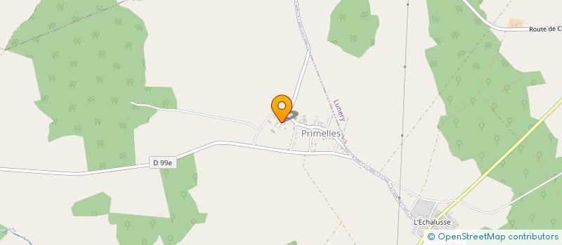 localisation de l'entreprise MONSIEUR THIERRY COLLIN  PRIMELLES