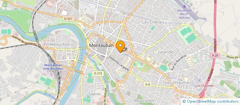 localisation de l'entreprise MONSIEUR THIERRY COMBRIE  MONTAUBAN