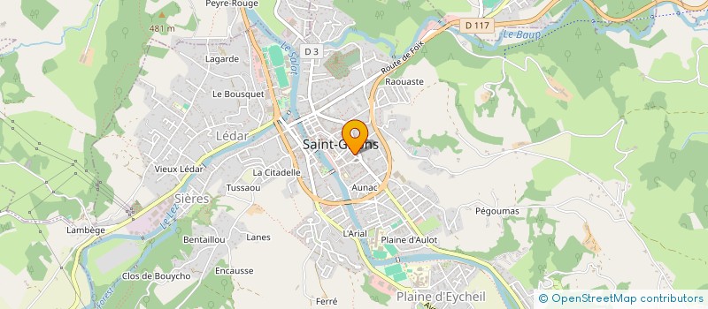 localisation de l'entreprise MONSIEUR THIERRY COMTE à ARBAS