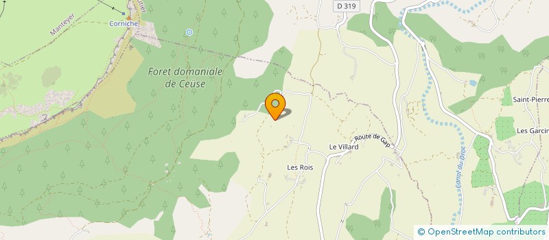 localisation de l'entreprise MONSIEUR THIERRY COMTE-ROLLAND  FOUILLOUSE