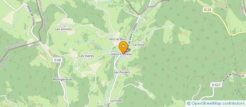 localisation de l'entreprise MONSIEUR THIERRY CONDEMINE à JULIENAS