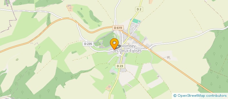 localisation de l'entreprise MONSIEUR THIERRY CONSIGNY à COLOMBEY LES DEUX EGLISES