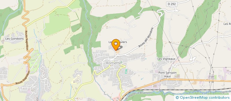 localisation de l'entreprise MONSIEUR THIERRY CONSTANTIN-BLANC  GAP