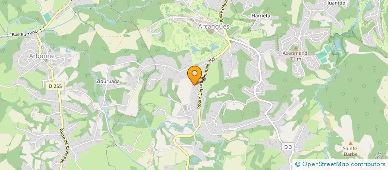 localisation de l'entreprise MONSIEUR THIERRY COQUEL  ARCANGUES