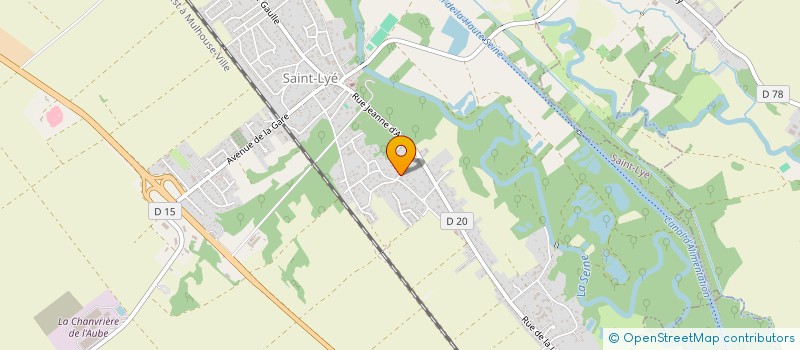 localisation de l'entreprise MONSIEUR THIERRY CORBISIERI  SAINT-LYE