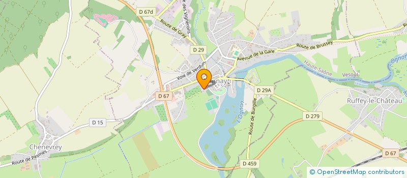 localisation de l'entreprise MONSIEUR THIERRY CORDIER à MARNAY