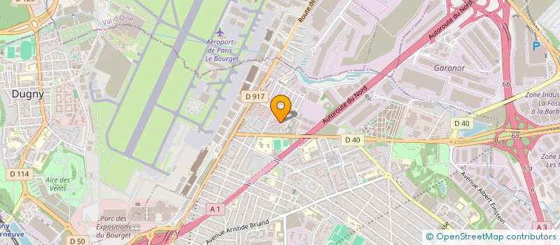 localisation de l'entreprise MONSIEUR THIERRY CORNELIE  LE BLANC-MESNIL