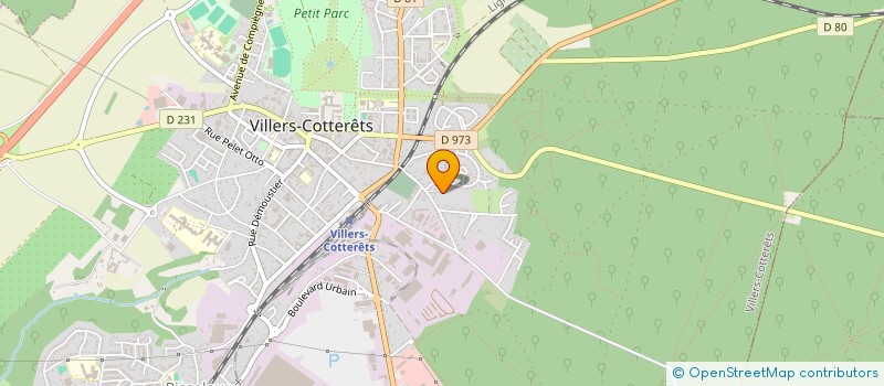 localisation de l'entreprise MONSIEUR THIERRY CORNIAUT à VILLERS-COTTERETS