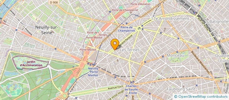 localisation de l'entreprise MONSIEUR THIERRY CORNIERE  PARIS