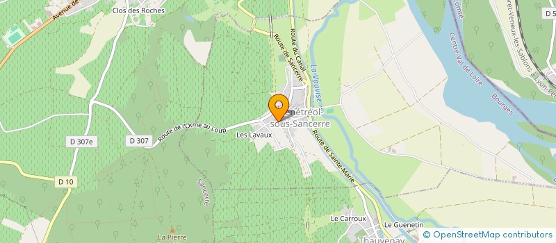 localisation de l'entreprise MONSIEUR THIERRY CORNILLE  SAVIGNY-EN-SANCERRE