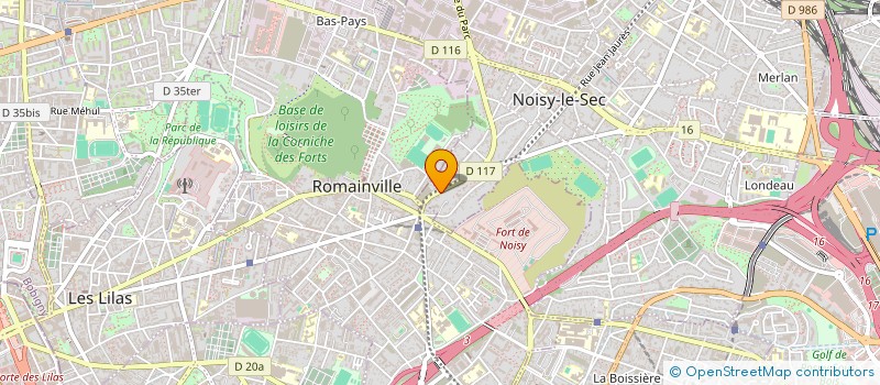 localisation de l'entreprise MONSIEUR THIERRY CORNU à NOISY-LE-SEC