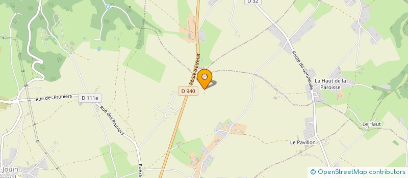 localisation de l'entreprise MONSIEUR THIERRY CORNU  SAINT-JOUIN-BRUNEVAL