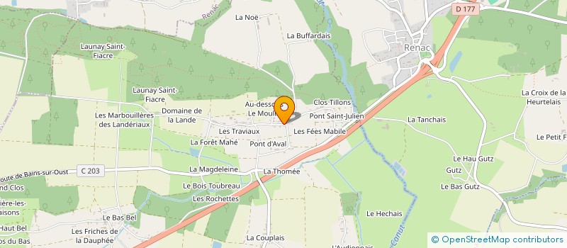 localisation de l'entreprise MONSIEUR THIERRY CORROY à LAVAL