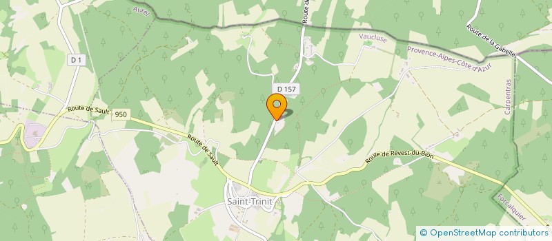 localisation de l'entreprise MONSIEUR THIERRY CORSINI  SAINT-TRINIT