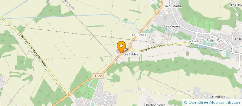 localisation de l'entreprise MONSIEUR THIERRY COTTAZ à SAINT-SAVIN
