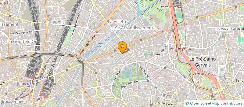 localisation de l'entreprise MONSIEUR THIERRY COTTEREAU  PARIS