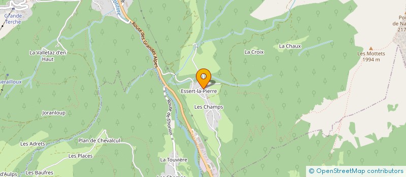 localisation de l'entreprise MONSIEUR THIERRY COTTET  SAINT-JEAN-D'AULPS