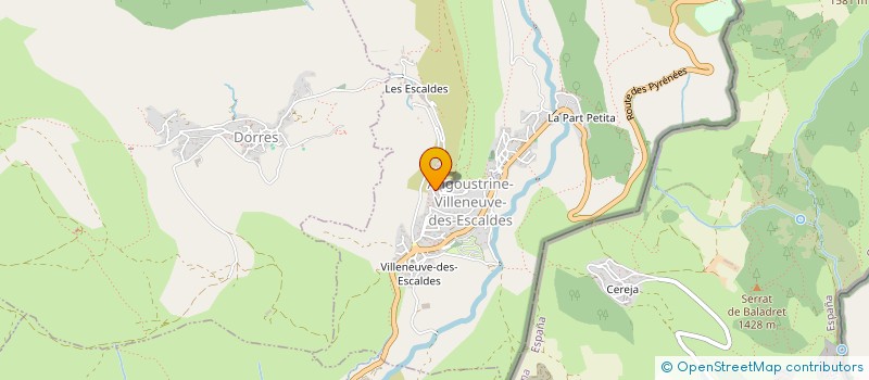 localisation de l'entreprise MONSIEUR THIERRY COUASNON  ANGOUSTRINE-VILLENEUVE-DES-ESCALDES