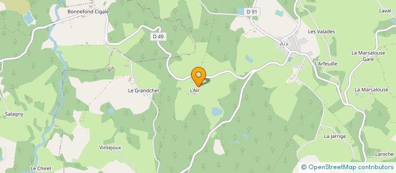 localisation de l'entreprise MONSIEUR THIERRY COUDERT  AIX