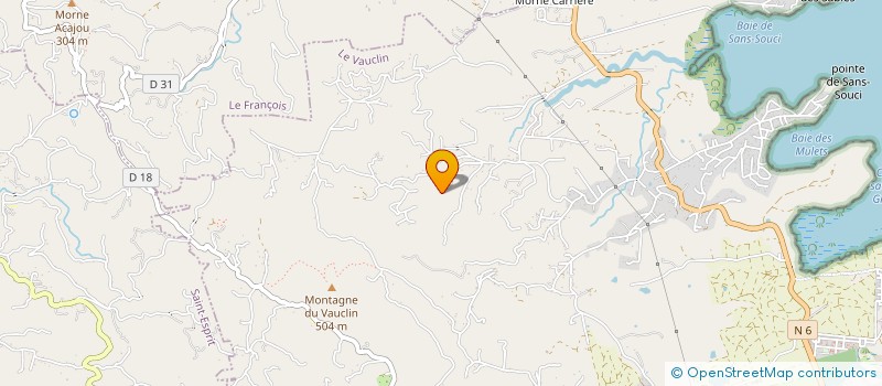 localisation de l'entreprise MONSIEUR THIERRY COUDIN  VAUCLIN