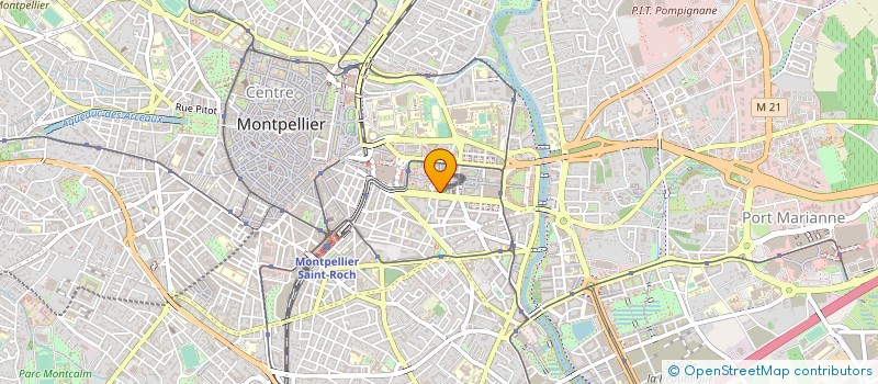 localisation de l'entreprise MONSIEUR THIERRY COYETTE à MONTPELLIER