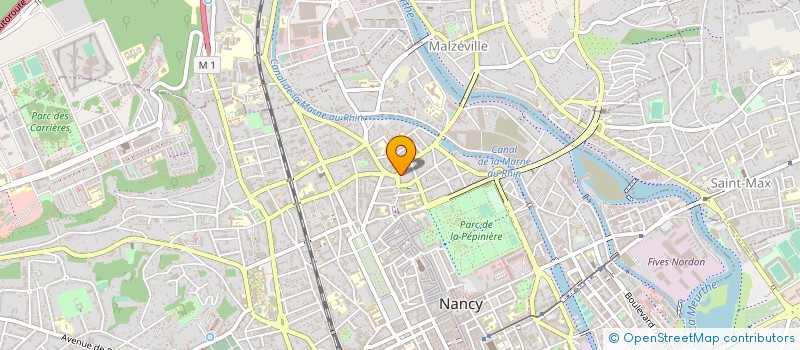 localisation de l'entreprise MONSIEUR THIERRY CREVILLIER  NANCY