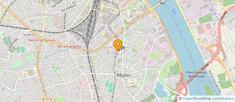 localisation de l'entreprise MONSIEUR THIERRY CUCHET  PESSAC