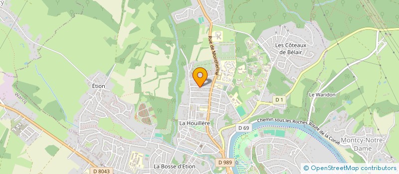 localisation de l'entreprise MONSIEUR THIERRY CUNIN à CHARLEVILLE-MEZIERES