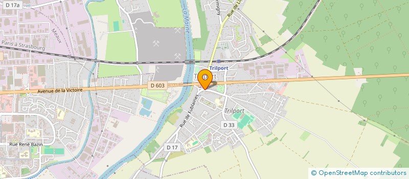 localisation de l'entreprise MONSIEUR THIERRY CUSIN  TRILPORT